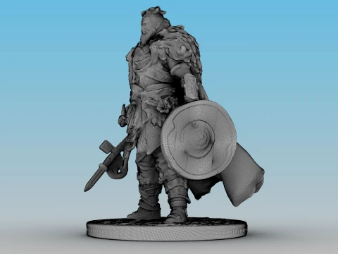 Ancient Stone Sentine 3D Model