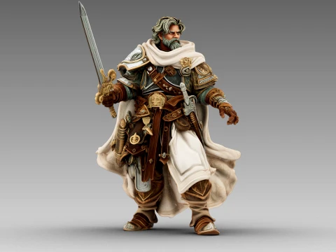 Ironbound Knight 3D Model