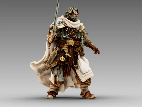 Ironbound Knight 3D Model
