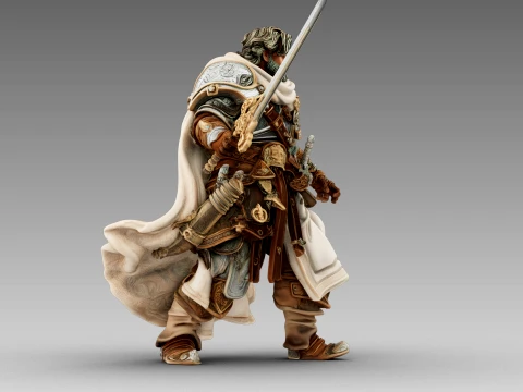 Ironbound Knight 3D Model