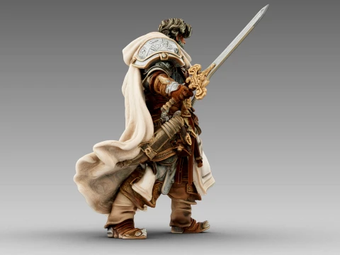 Ironbound Knight 3D Model