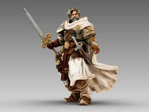 Ironbound Knight 3D Model