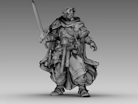 Ironbound Knight 3D Model