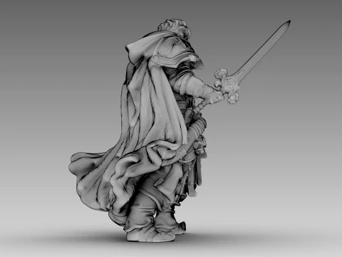 Ironbound Knight 3D Model