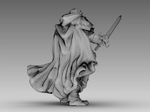 Ironbound Knight 3D Model