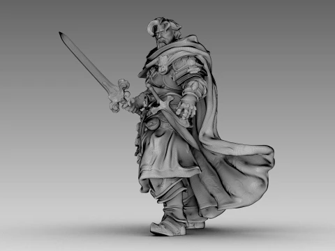 Ironbound Knight 3D Model