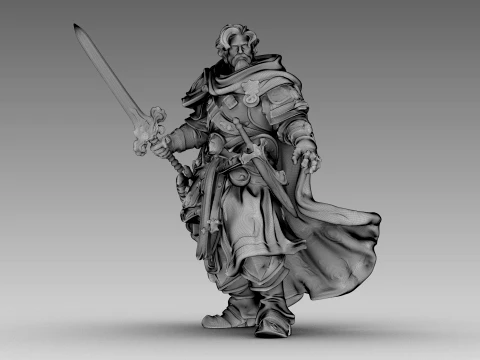 Ironbound Knight 3D Model