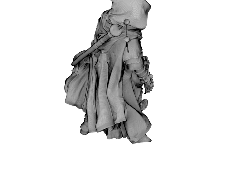 Patchwork Wanderer 3D Model