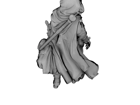 Patchwork Wanderer 3D Model