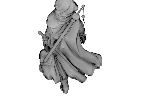 Patchwork Wanderer 3D Model