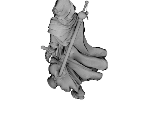 Patchwork Wanderer 3D Model