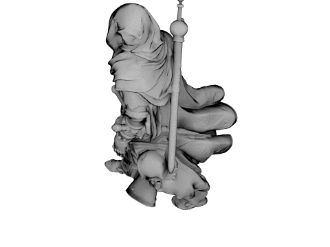 Patchwork Wanderer 3D Model