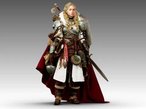 The Iron Valkyrie 3D Model