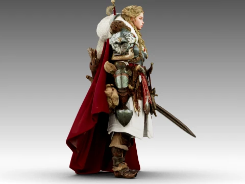 The Iron Valkyrie 3D Model