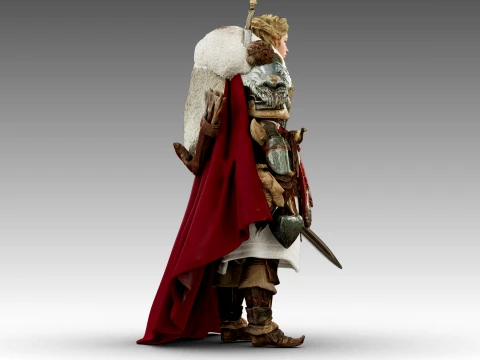 The Iron Valkyrie 3D Model