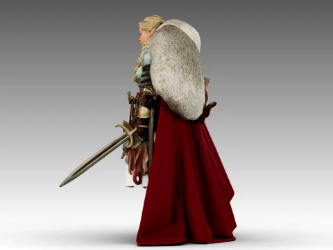 The Iron Valkyrie 3D Model