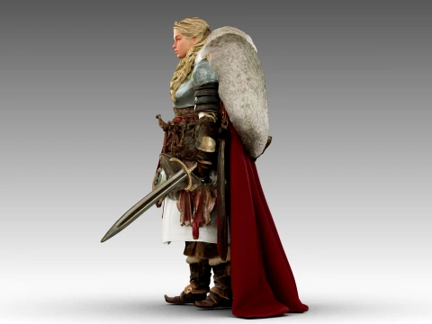 The Iron Valkyrie 3D Model
