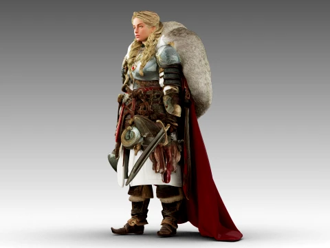 The Iron Valkyrie 3D Model