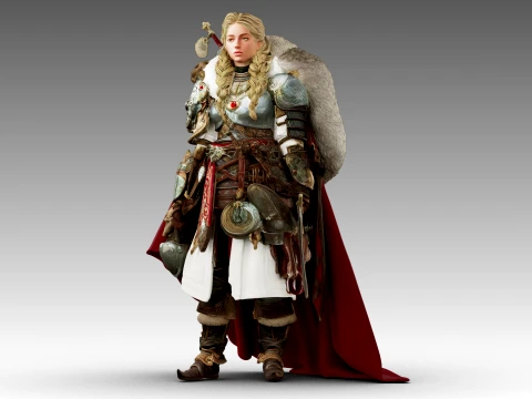The Iron Valkyrie 3D Model