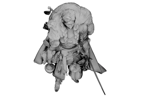 The Iron Valkyrie 3D Model