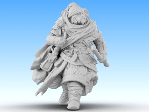 Clothbound Sentinel 3D Model
