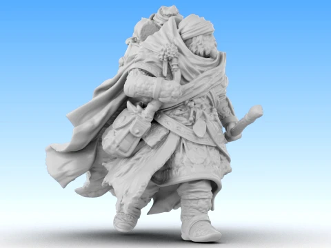 Clothbound Sentinel 3D Model