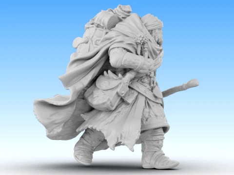 Clothbound Sentinel 3D Model