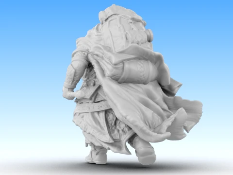 Clothbound Sentinel 3D Model