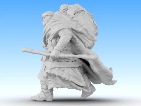 Clothbound Sentinel 3D Model