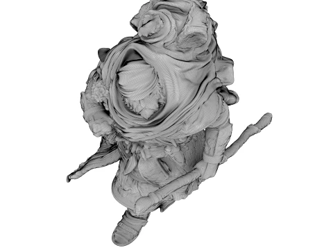 Clothbound Sentinel 3D Model