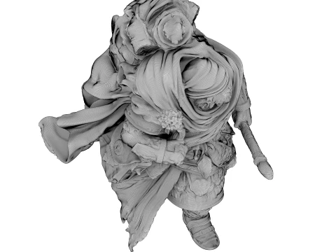Clothbound Sentinel 3D Model