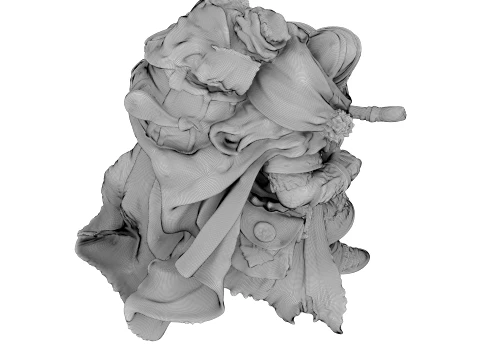 Clothbound Sentinel 3D Model