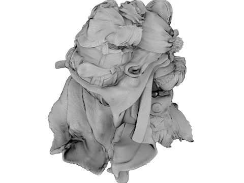 Clothbound Sentinel 3D Model