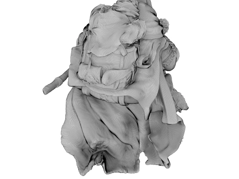 Clothbound Sentinel 3D Model