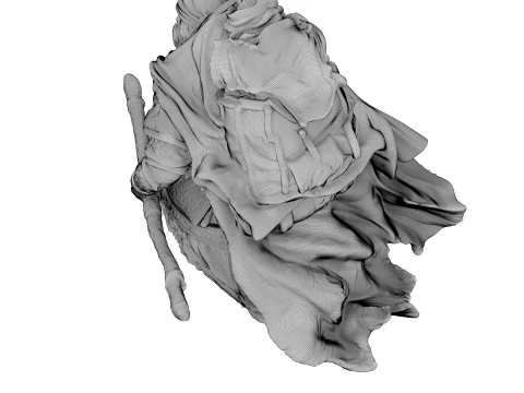 Clothbound Sentinel 3D Model