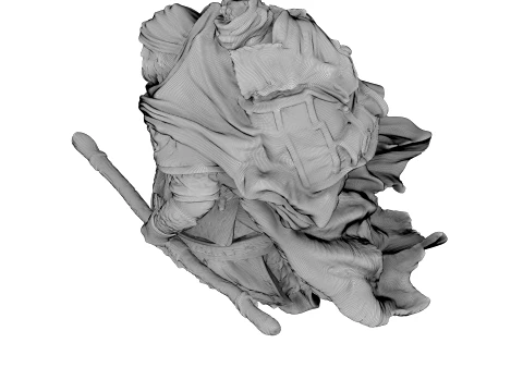 Clothbound Sentinel 3D Model