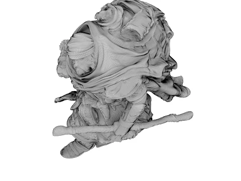 Clothbound Sentinel 3D Model