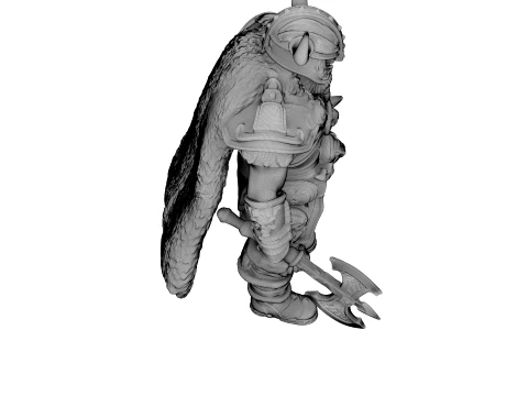 Horned Sentinel 3D Model