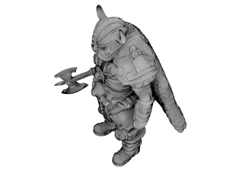 Horned Sentinel 3D Model