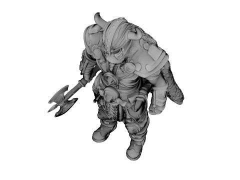 Horned Sentinel 3D Model