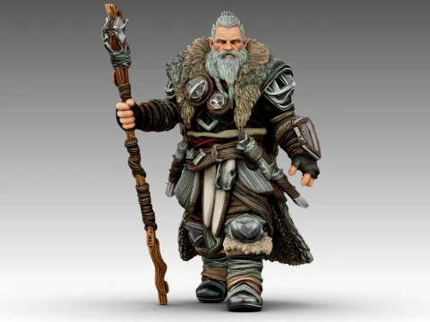 Frostbeard the Wander 3D Model