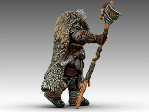 Frostbeard the Wander 3D Model