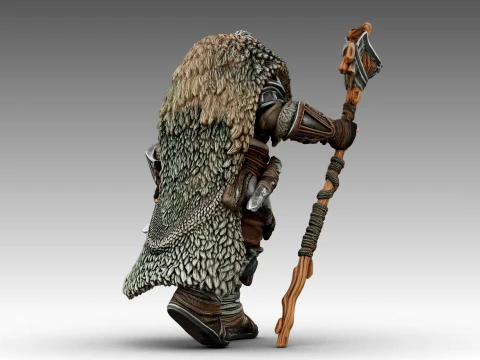 Frostbeard the Wander 3D Model