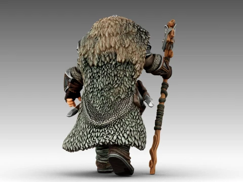 Frostbeard the Wander 3D Model
