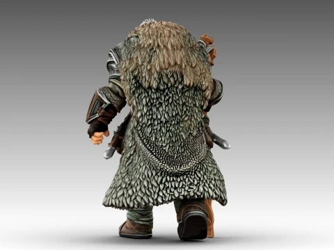 Frostbeard the Wander 3D Model