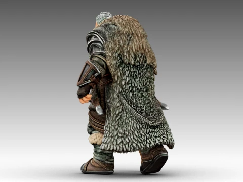 Frostbeard the Wander 3D Model