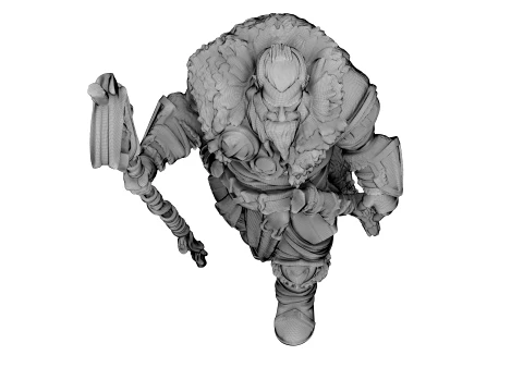 Frostbeard the Wander 3D Model