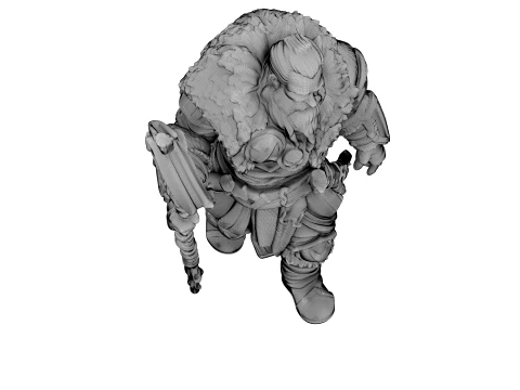 Frostbeard the Wander 3D Model