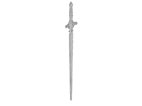 Excalibur Sword 3D Model