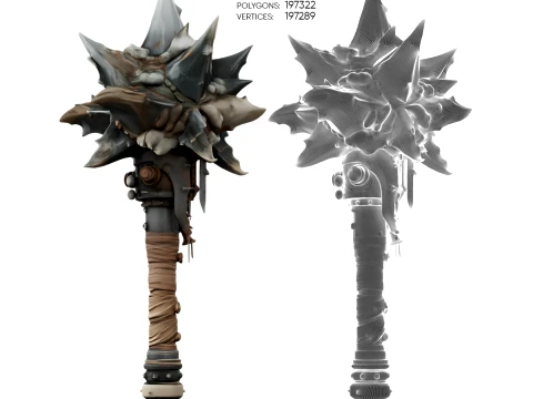 Flail 3D Model